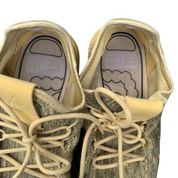 Adidas Pharrell X Tennis Hu Dip Dyed Sneakers Yellow Human Race Tennis Shoe 10 main image 7